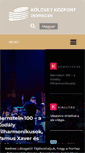Mobile Screenshot of kolcseykozpont.hu