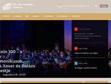 Tablet Screenshot of kolcseykozpont.hu